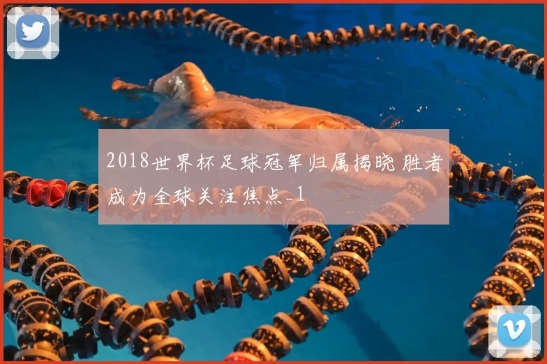 2018世界杯足球冠军归属揭晓 胜者成为全球关注焦点_1