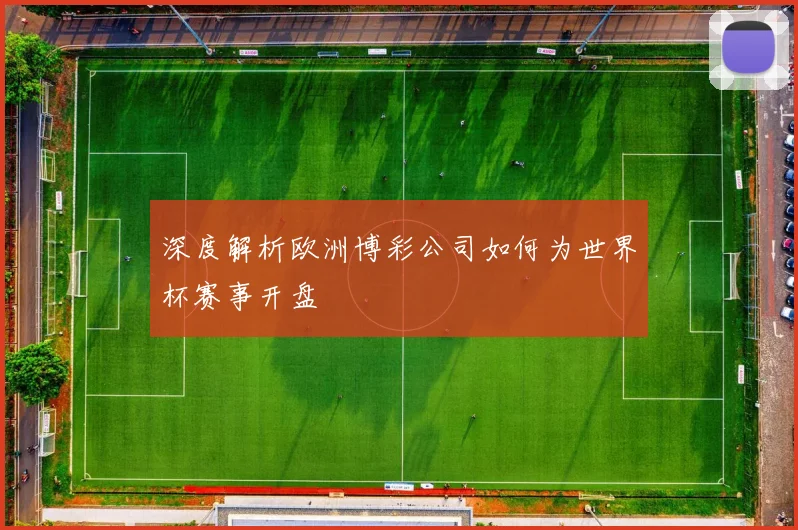 深度解析欧洲博彩公司如何为世界杯赛事开盘