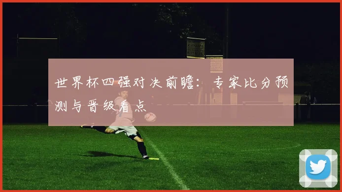 世界杯四强对决前瞻：专家比分预测与晋级看点